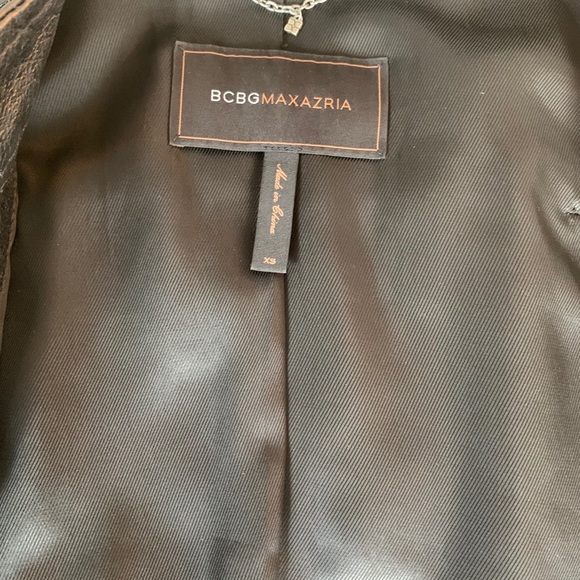 BCBG Leather lightweight jacket - Picture 2 of 5